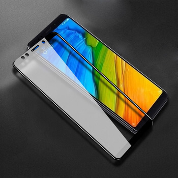 Ochronne szkło hartowane 3D z ramką do Xiaomi Redmi Note 5 Global - czarne