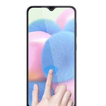 3x Picasee ochronne szkło hartowane 3D z ramką do Samsung Galaxy A54 5G A546B - czarne – 2+1 gratis