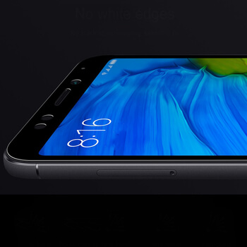 Picasee ochronne szkło hartowane 3D z ramką do Xiaomi Redmi Note 5 Global - czarne