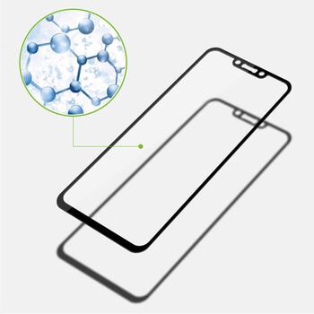 3x Picasee ochronne szkło hartowane 3D z ramką do Huawei Nova 3 - czarne – 2+1 gratis