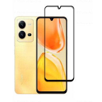 Picasee ochronne szkło hartowane 3D z ramką do Vivo X80 Lite - czarne