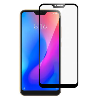 Ochronne szkło hartowane 3D z ramką do Xiaomi Mi 8 Lite - czarne