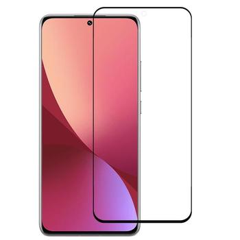 Picasee ochronne szkło hartowane 3D z ramką do Xiaomi Redmi Note 12S - czarne