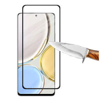 3x Picasee zakrzywione szkło ochronne 3D do Honor Magic5 Lite 5G - czarne 2+1 gratis