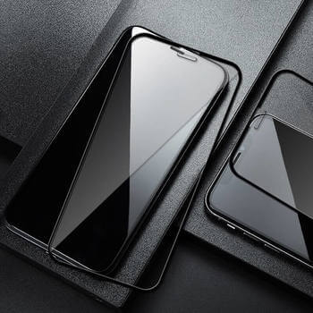 3x Picasee ochronne szkło hartowane 3D z ramką do Apple iPhone 15 Plus - czarne – 2+1 gratis