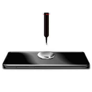 3x Picasee Zakrzywione szkło ochronne 3D UV do Huawei P40 Pro - 2+1 gratis