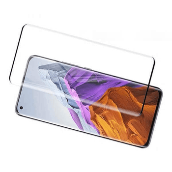 Picasee ochronne szkło hartowane 3D z ramką do Xiaomi Mi 11 - czarne