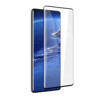 Zakrzywione szkło ochronne 3D do Vivo X60 Pro 5G - czarne