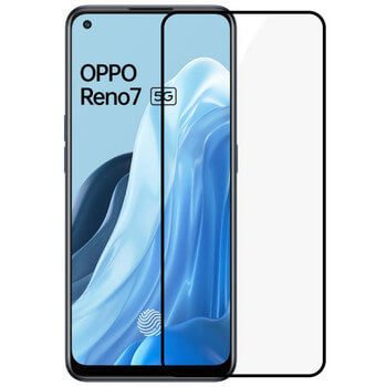 Szkło hartowane 3D z ramką do OPPO Reno 7 5G - czarne