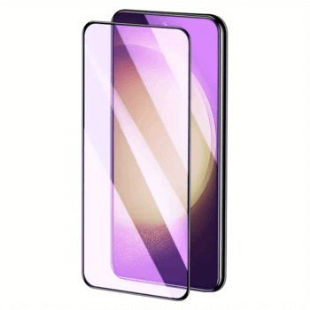 Picasee ochronne szkło hartowane 3D z ramką do Samsung Galaxy S23 FE S711B - czarne