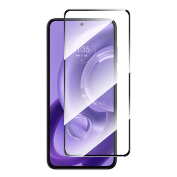 Szkło hartowane 3D z ramką do Motorola Edge 40 Neo - czarne