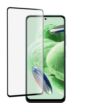 Szkło hartowane 3D z ramką do Xiaomi Redmi Note 12 Pro 4G - czarne