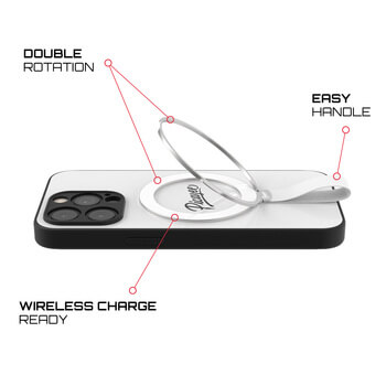 Picasee MagSafe ring - Srebro