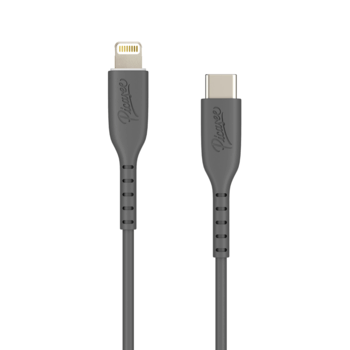 Picasee USB Kabel Lightning - USB C - Czarna