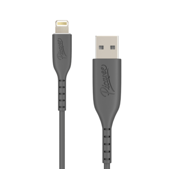 Picasee USB Kabel Lightning - USB 2.0 - Czarna