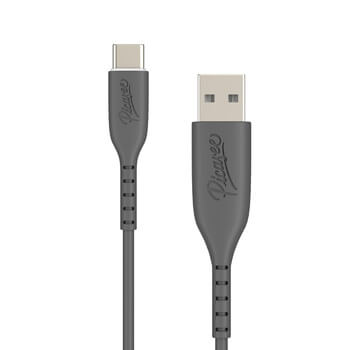 Picasee USB Kabel USB C - USB 2.0 - Czarna