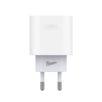 Picasee USB-C PD Unikalna ładowarka 20W - Biała