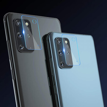 3x Picasee szkło ochronne na obiektyw aparatu do Samsung Galaxy S20+ G985F 2+1 gratis