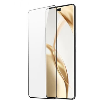 3x Picasee zakrzywione szkło ochronne 3D do Honor 200 Pro 5G - czarne 2+1 gratis