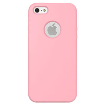 Picasee Liquid case Apple iPhone 5/5S/SE - Personalizowane grawerowanie - Różowy