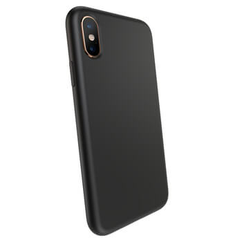 Etui na Apple iPhone X/XS - Personalizowane grawerowanie - Czarna