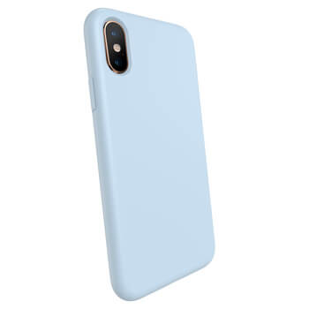 Etui na Apple iPhone X/XS - Personalizowane grawerowanie - Niebieski
