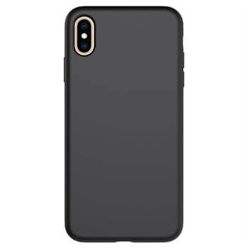 Picasee Liquid case Apple iPhone XS Max - Personalizowane grawerowanie - Czarna