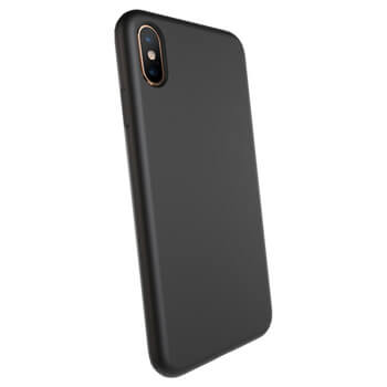 Etui na Apple iPhone XS Max - Personalizowane grawerowanie - Czarna