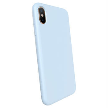 Etui na Apple iPhone XS Max - Personalizowane grawerowanie - Niebieski