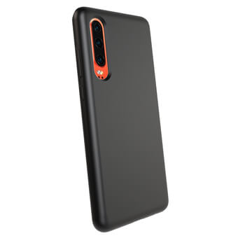 Etui na Huawei P30 - Personalizowane grawerowanie - Czarna