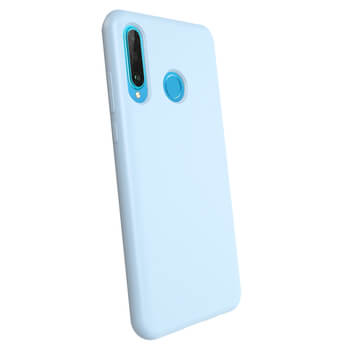 Etui na Huawei P30 Lite - Personalizowane grawerowanie - Niebieski