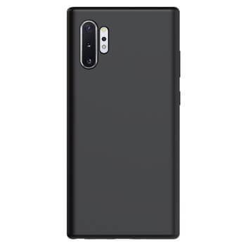 Picasee Liquid case Samsung Galaxy Note 10+ N975F - Personalizowane grawerowanie - Czarna