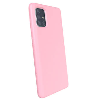 Etui na Samsung Galaxy A71 A715F - Personalizowane grawerowanie - Różowy