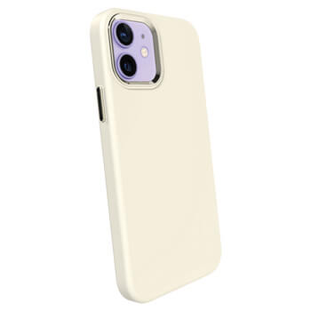 Etui na Apple iPhone 12 - Personalizowane grawerowanie - Beżowy