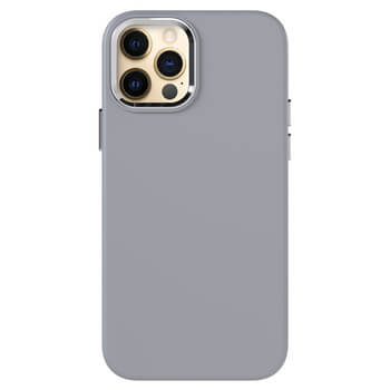 Picasee Premium case s MagSafe pro Apple iPhone 12 Pro Max - Personalizowane grawerowanie - Szary