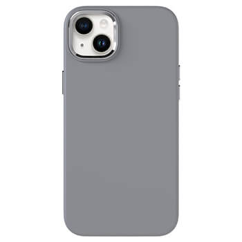 Picasee Premium case s MagSafe pro Apple iPhone 14 Plus - Personalizowane grawerowanie - Szary