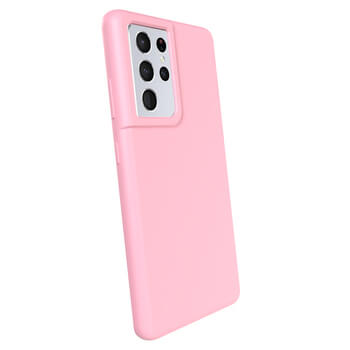 Etui na Samsung Galaxy S21 Ultra 5G G998B - Personalizowane grawerowanie - Różowy