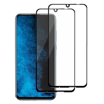 Picasee ochronne szkło hartowane 3D z ramką do Huawei P Smart 2019 - czarne