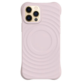 Picasee Shock-proof case s MagSafe Apple iPhone 12 Pro - Personalizowane grawerowanie - Różowy