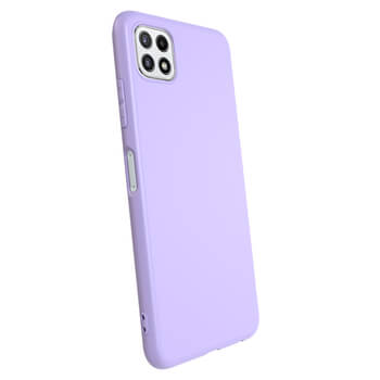 Etui na Samsung Galaxy A22 A226B 5G - Personalizowane grawerowanie - Fioletowy