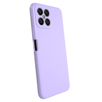 Etui na Honor X8 4G - Personalizowane grawerowanie - Fioletowy