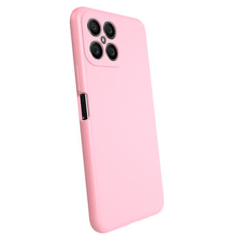 Etui na Honor X8 4G - Personalizowane grawerowanie - Różowy