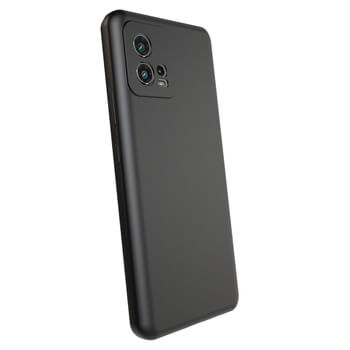 Etui na Motorola Moto G72 - Personalizowane grawerowanie - Czarna