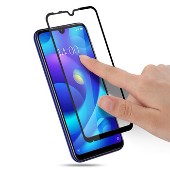 Ochronne szkło hartowane 3D z ramką do Xiaomi Redmi 7 - czarne