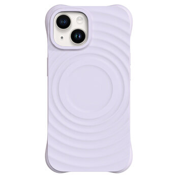 Picasee Shock-proof case s MagSafe Apple iPhone 14 - Personalizowane grawerowanie - Fioletowy