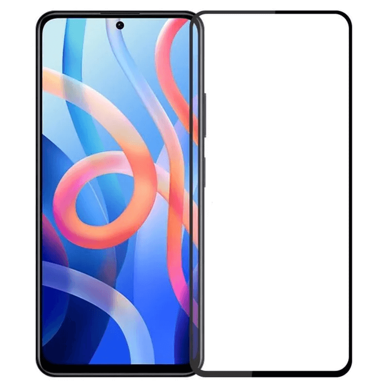 Picasee ochronne szkło hartowane 3D z ramką do Xiaomi Redmi Note 13 Pro 5G - czarne