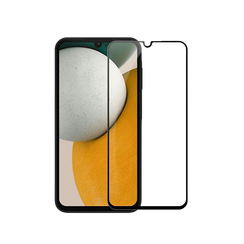 Picasee ochronne szkło hartowane 3D z ramką do Samsung Galaxy A15 A156B 5G - czarne
