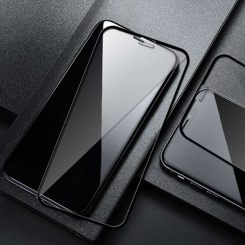 Ochronne Szkło Hartowane 3D Z Ramką Do Apple IPhone X/XS - Czarne
