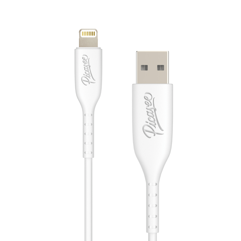 Picasee USB Kabel Lightning - USB 2.0 - Biała