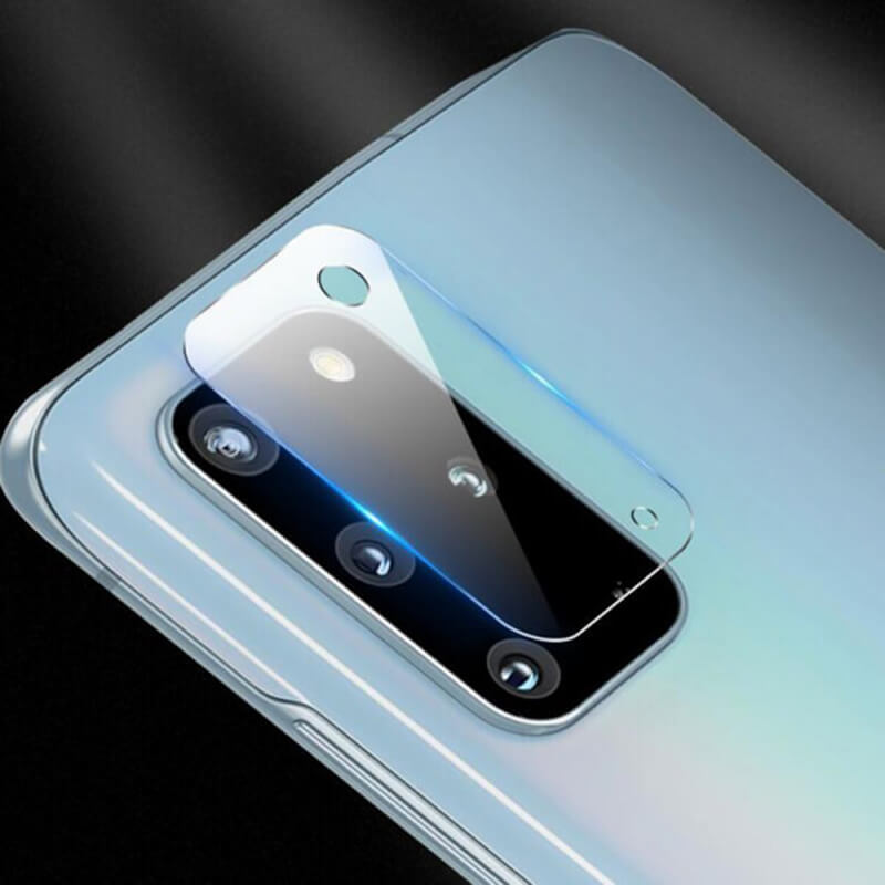 3x Picasee szkło ochronne na obiektyw aparatu do Samsung Galaxy S20+ G985F 2+1 gratis